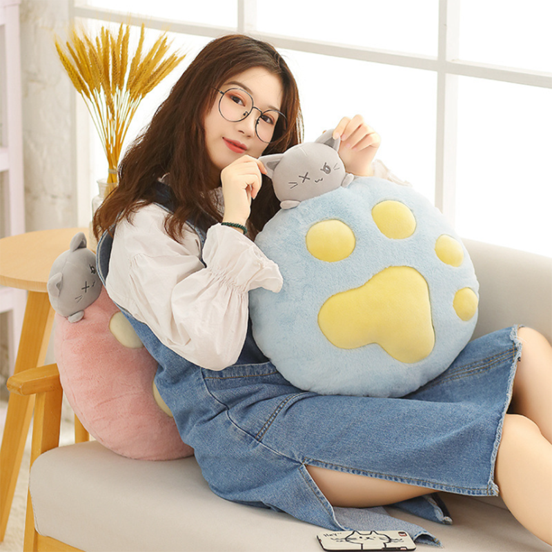 Peluche online chat bleu