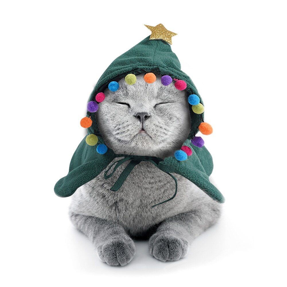 Costume pour Chat Sapin de Noël l Monde Chat - Main Image
