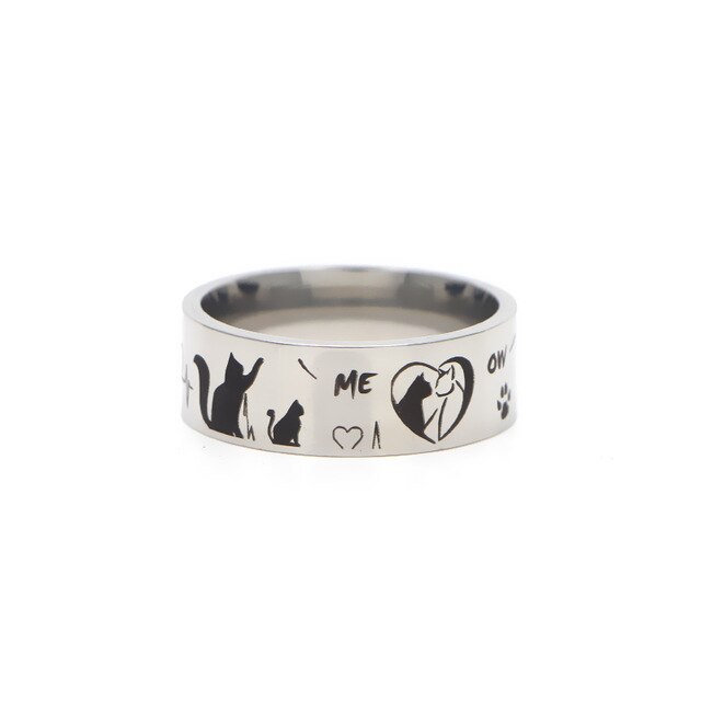 Bague Chat Meow l Monde Chat