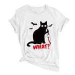 T-Shirt Chat Assassin (Blanc)