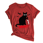 T-Shirt Chat Assassin (Rouge)