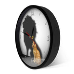 Horloge Chat Lion