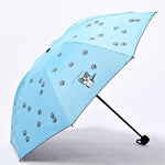 Parapluie Chat Bleu