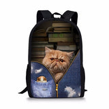 Cartable Chat Librairie