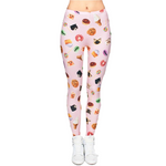 Legging Chat Donuts