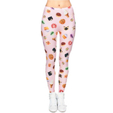 Legging Chat Donuts