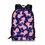 Cartable Chat Violet