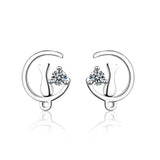 Boucles d'Oreilles Chat Histoire Nocturne