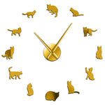Horloge Chat Emplacement