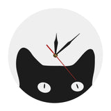 Horloge Chat Visage