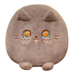 Peluche Chat Gris Oreiller