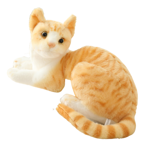 Peluche Chat Roux Monde Chat