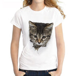 T-Shirt Chat Tête de Chat